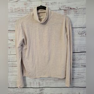 Madewell S Cotton Blend Mock-Neck Longsleve Tee